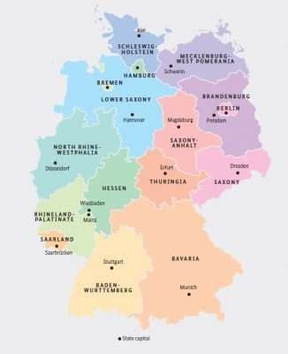 germany surface area